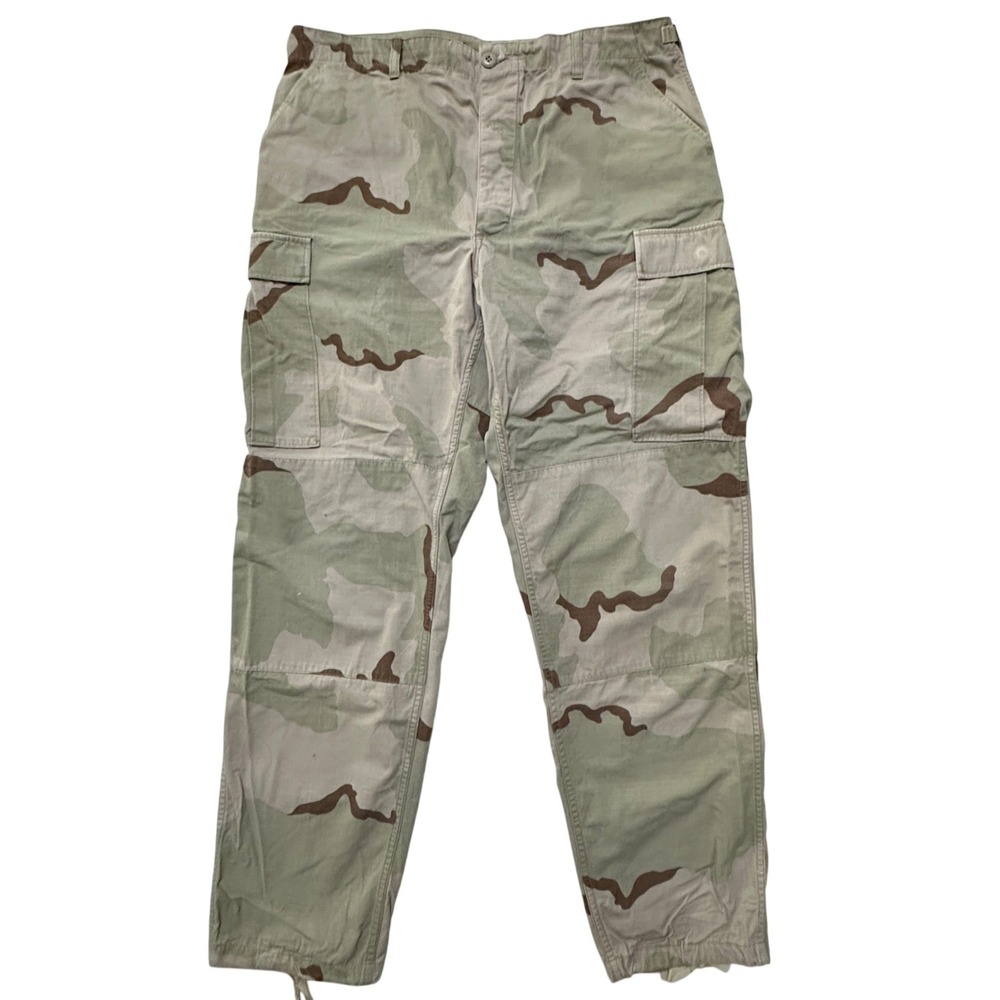 Vintage Propper US Military Desert Camo Cargo Pants L Gorpcore Grunge Streetwear